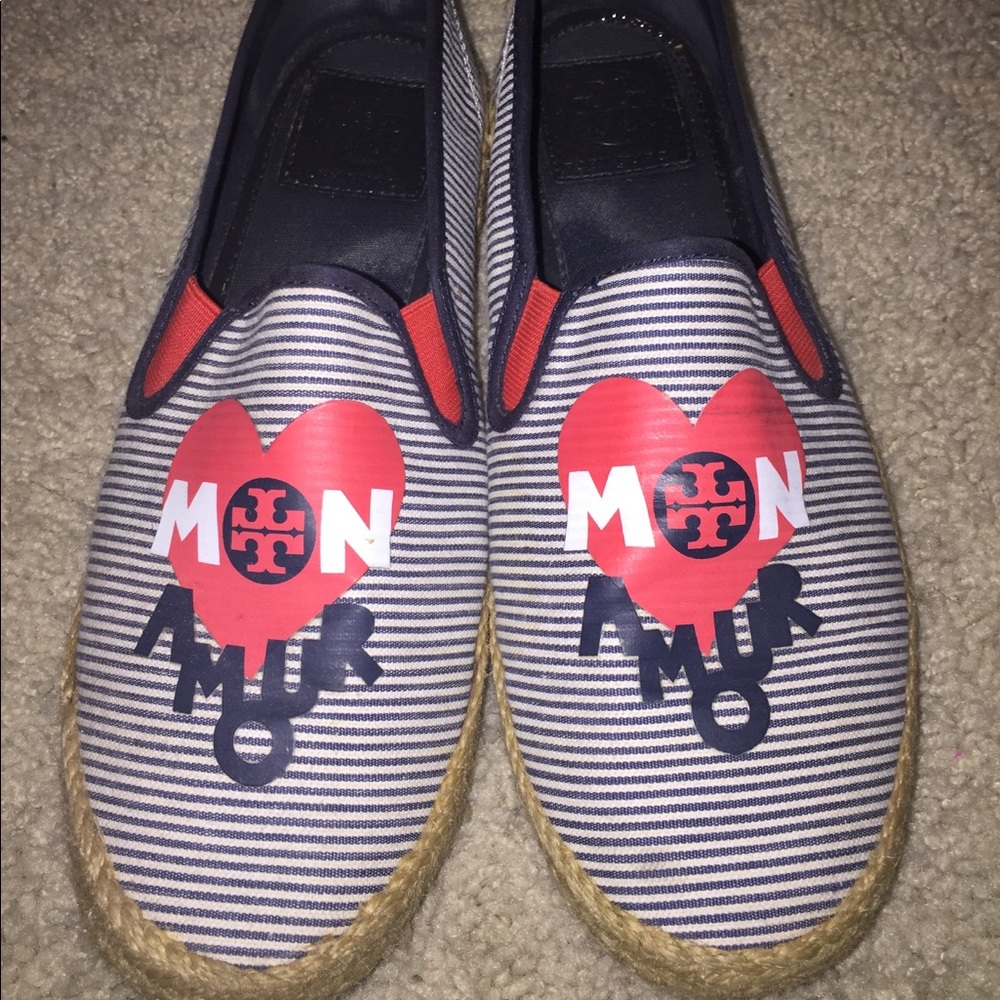 Authentic Tory Burch Espadrilles 8.5 Amour